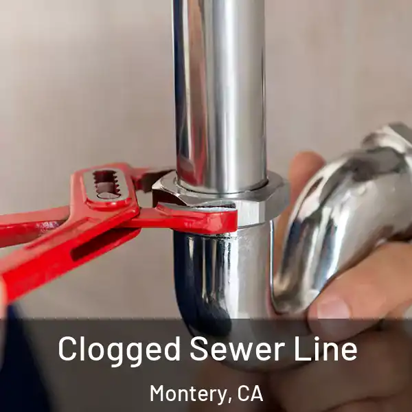  Clogged Sewer Line Montery, CA