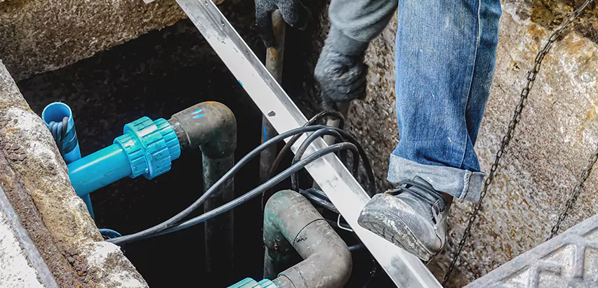 Zoeller Sewage Ejector Pump System in Montery