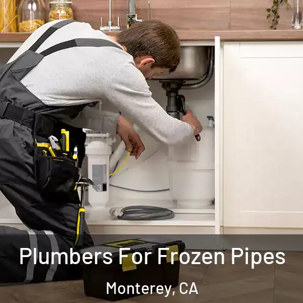  Plumbers For Frozen Pipes Monterey, CA