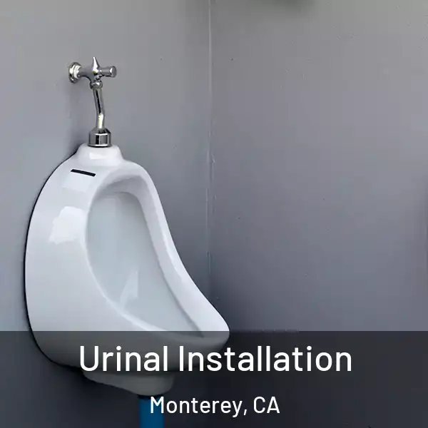  Urinal Installation Monterey, CA