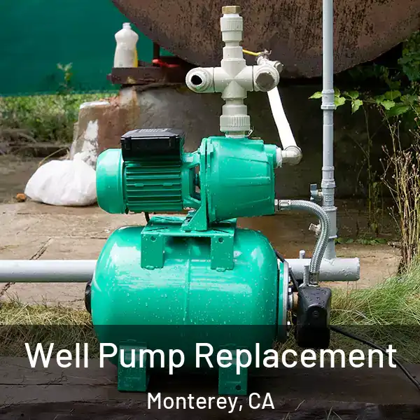  Well Pump Replacement Monterey, CA