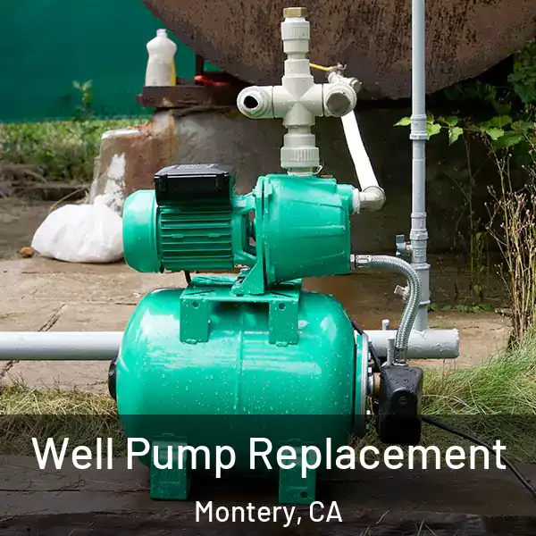  Well Pump Replacement Montery, CA